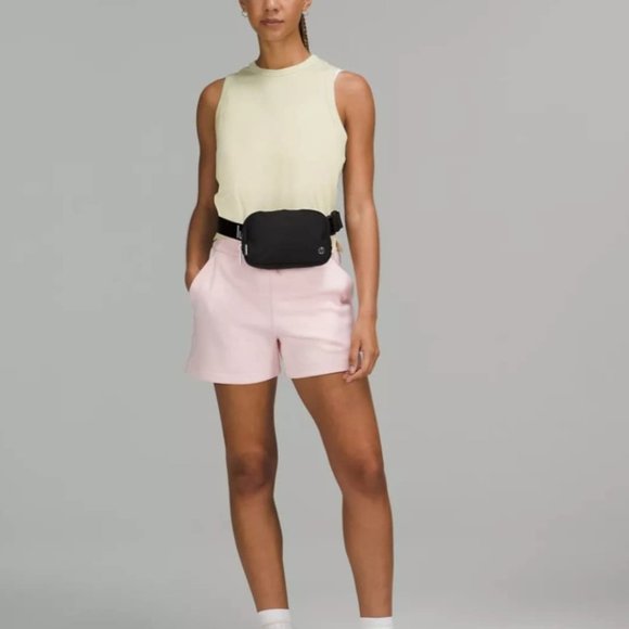 NEW lululemon athletics Belt Bag 1L Crossover Slingbag Purse Black White Logo - Picture 8 of 8